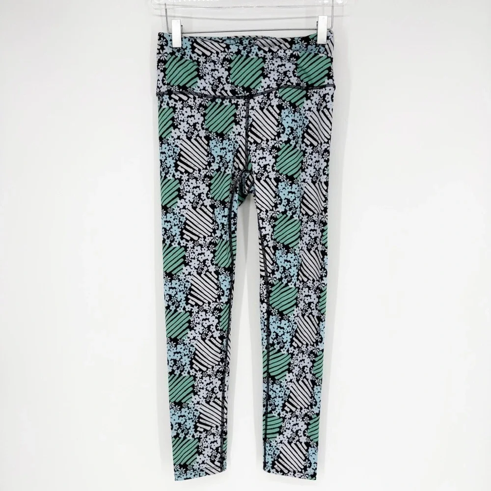 Free People Movement Lose Control High Rise Sweat-Wicking Printed Leggings S